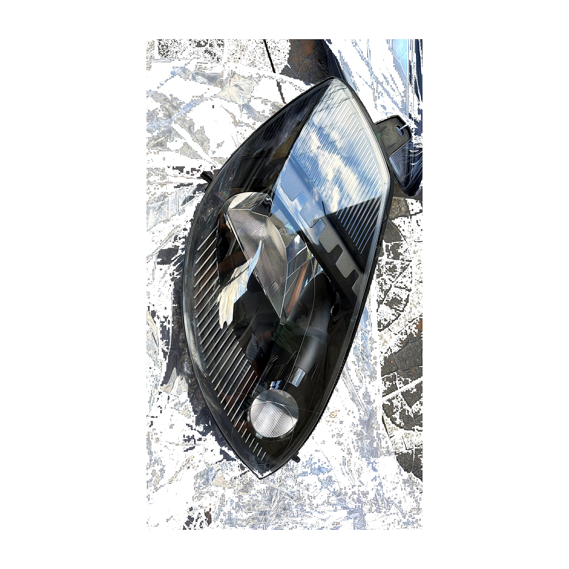 Farol Ford Ká 2008 09 10 11 1213 14 Mascara Negra direito - foto 1 de 2