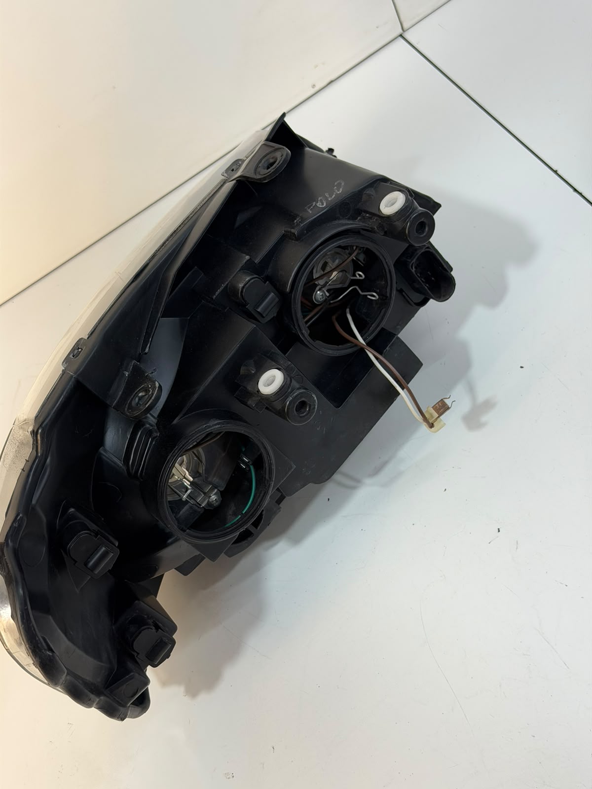 Farol Volkswagen Golf Sportline 2007/2012 Esquerdo Original (Usado) - foto 3 de 4